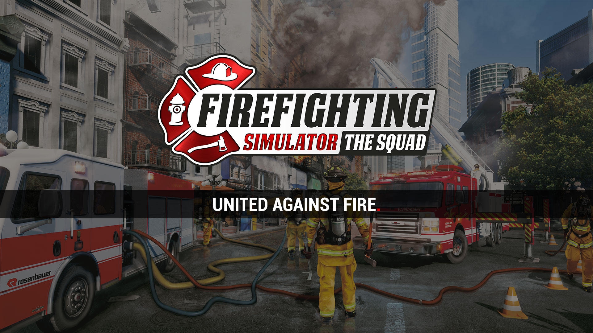 Firefighting Simulator The Squad United Against Fire - german fire truck siren roblox